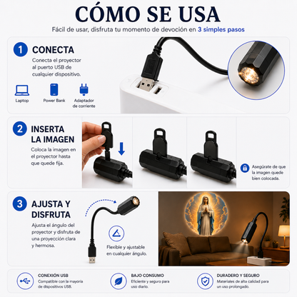 Proyector de Imágenes Religiosas